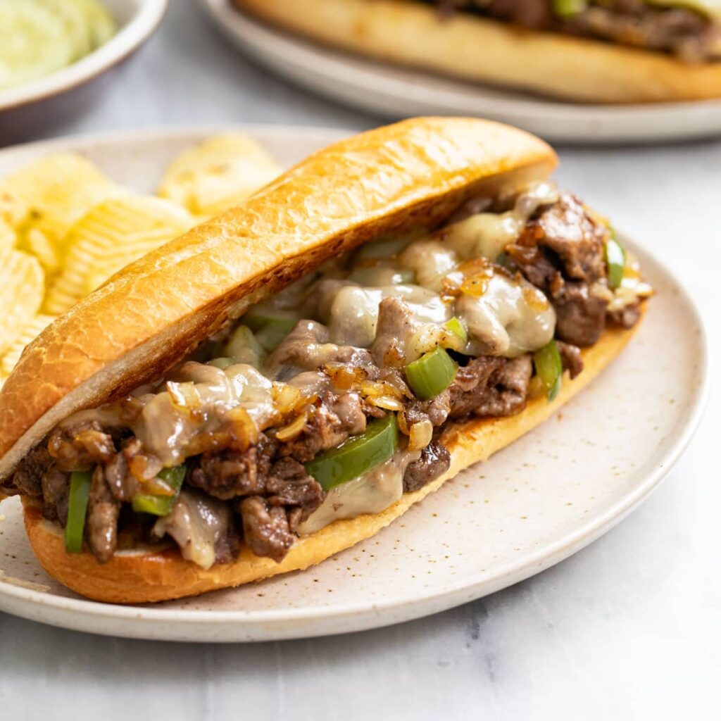 Philly Cheesesteak Sandwiches